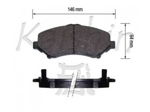 KAISHIN D10173 stabdžių trinkelių rinkinys, diskinis stabdys 
 Techninės priežiūros dalys -> Papildomas remontas
68003701AA, 68029263AA
