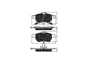 SPIDAN 32338 stabdžių trinkelių rinkinys, diskinis stabdys 
 Techninės priežiūros dalys -> Papildomas remontas
16 05 009, 16 05 035, 16 05 957