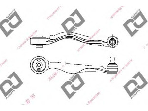 DJ PARTS DA1192 vikšro valdymo svirtis 
 Ašies montavimas/vairavimo mechanizmas/ratai -> Valdymo svirtis/pasukamosios svirties sujungimas -> Vairo trauklės (valdymo svirtis, išilginis balansyras, diago
4D0407510B, 4D0407510D, 4D0407510F