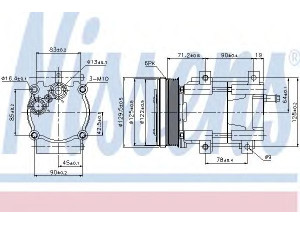 NISSENS 89205 kompresorius, oro kondicionierius 
 Oro kondicionavimas -> Kompresorius/dalys
1018265, 1021290, 1027456, 1035433