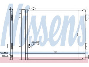 NISSENS 940179 kondensatorius, oro kondicionierius 
 Oro kondicionavimas -> Kondensatorius
81619200024, 81619200036