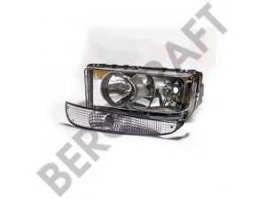 BERGKRAFT BK7501161 priekinis žibintas
940 820 0161, 9408200161