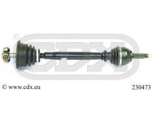CDX 230473 kardaninis velenas 
 Ratų pavara -> Kardaninis velenas
7701352223
