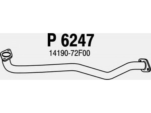 FENNO P6247 išleidimo kolektorius 
 Išmetimo sistema -> Išmetimo vamzdžiai
BM70234, 14190-72F00, 14190-M72F10