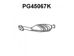 VENEPORTE PG45067K katalizatoriaus keitiklis 
 Išmetimo sistema -> Katalizatoriaus keitiklis
170631, 173113, 173160, 173192
