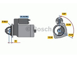 BOSCH 0 001 231 039 starteris
504120738