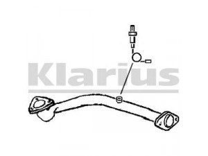 KLARIUS GM526D išleidimo kolektorius 
 Išmetimo sistema -> Išmetimo vamzdžiai
858162, 9202886, 858162, 9202886