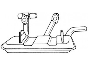 AKS DASIS SG12906 galinis duslintuvas
