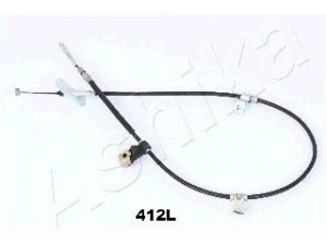 ASHIKA 131-04-412L trosas, stovėjimo stabdys 
 Stabdžių sistema -> Valdymo svirtys/trosai
47560S2H013