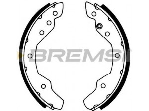 BREMSI GF0547 stabdžių trinkelių komplektas
211609533B