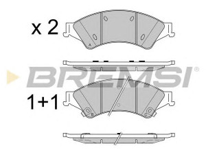 BREMSI BP3527 stabdžių trinkelių rinkinys, diskinis stabdys
17223538, 1723410, 1723538, AB31-2L361-AB