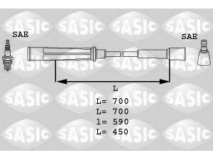 SASIC 9284002 uždegimo laido komplektas