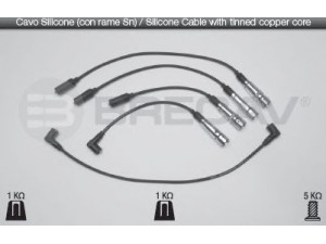 BRECAV 14.507 uždegimo laido komplektas 
 Kibirkšties / kaitinamasis uždegimas -> Uždegimo laidai/jungtys