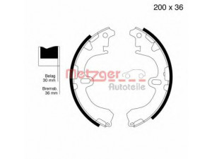 METZGER MG 556 stabdžių trinkelių komplektas 
 Techninės priežiūros dalys -> Papildomas remontas
04495-12110, 04495-12141, 04495-12171