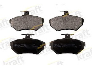 KRAFT AUTOMOTIVE 6000370 stabdžių trinkelių rinkinys, diskinis stabdys 
 Techninės priežiūros dalys -> Papildomas remontas
1HM698151, 1HM698151A, 1HM698151