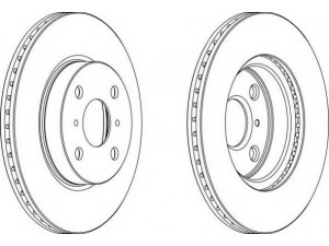FERODO DDF1710C-1 stabdžių diskas 
 Dviratė transporto priemonės -> Stabdžių sistema -> Stabdžių diskai / priedai
4351274010