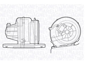 MAGNETI MARELLI 069412661010 vidaus pūtiklis 
 Šildymas / vėdinimas -> Orpūtė/dalys
77012-05542, 7701205542, 77 01 205 542