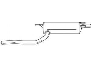 AKS DASIS SG44647 galinis duslintuvas