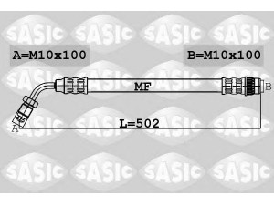 SASIC 6604017 stabdžių žarnelė 
 Stabdžių sistema -> Stabdžių žarnelės
4403645, 8200057460, 8200673551