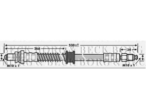 BORG & BECK BBH6983 stabdžių žarnelė 
 Stabdžių sistema -> Stabdžių žarnelės
1110567, 1130711, 1151292, XS512078CB