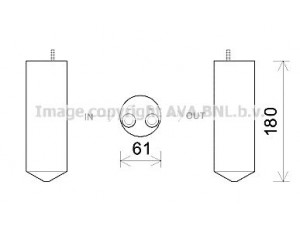 AVA QUALITY COOLING CTD050 džiovintuvas, oro kondicionierius 
 Oro kondicionavimas -> Džiovintuvas
96472167, 96472167