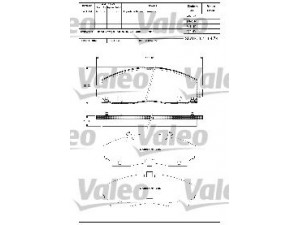 VALEO 601314 stabdžių trinkelių rinkinys, diskinis stabdys 
 Techninės priežiūros dalys -> Papildomas remontas
K68144163AB