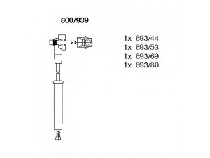 BREMI 800/939 uždegimo laido komplektas 
 Kibirkšties / kaitinamasis uždegimas -> Uždegimo laidai/jungtys
1063617