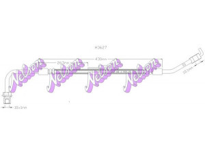 Brovex-Nelson H3627 stabdžių žarnelė 
 Stabdžių sistema -> Stabdžių žarnelės
6154824, 6158424, 6184721, 6577423
