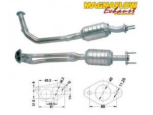 MAGNAFLOW 84310 katalizatoriaus keitiklis 
 Išmetimo sistema -> Katalizatoriaus keitiklis
7793385
