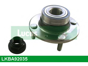 LUCAS ENGINE DRIVE LKBA92035 rato guolio komplektas 
 Ašies montavimas/vairavimo mechanizmas/ratai -> Rato stebulė/montavimas -> Rato guolis