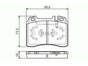 BOSCH 0 986 495 057 stabdžių trinkelių rinkinys, diskinis stabdys 
 Techninės priežiūros dalys -> Papildomas remontas
002 420 19 20, 002 420 37 20, A 002 420 19 20