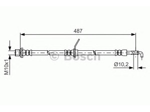 BOSCH 1 987 481 633 stabdžių žarnelė 
 Stabdžių sistema -> Stabdžių žarnelės
9094702B83