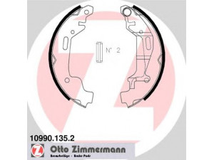 ZIMMERMANN 10990.135.2 stabdžių trinkelių komplektas 
 Techninės priežiūros dalys -> Papildomas remontas
1605977, 4705128, 4706273, 4706834