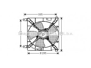 AVA QUALITY COOLING DW7501 ventiliatorius, radiatoriaus 
 Aušinimo sistema -> Oro aušinimas
96184136