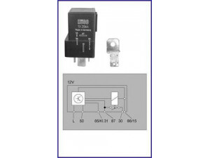 HITACHI 132064 relė, kaitinimo žvakių sistema 
 Elektros įranga -> Relė
5000409614