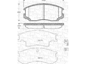 MAGNETI MARELLI 363702161141 stabdžių trinkelių rinkinys, diskinis stabdys 
 Techninės priežiūros dalys -> Papildomas remontas
04491-87401, 0449187401