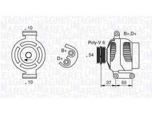 MAGNETI MARELLI 063377029010 kintamosios srovės generatorius 
 Elektros įranga -> Kint. sr. generatorius/dalys -> Kintamosios srovės generatorius
51855875