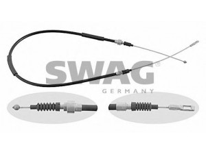 SWAG 30 90 2088 trosas, stovėjimo stabdys 
 Stabdžių sistema -> Valdymo svirtys/trosai
443 609 721 A