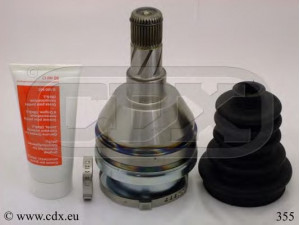 CDX 355 jungčių komplektas, kardaninis velenas 
 Ratų pavara -> Sujungimai/komplektas