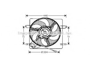 AVA QUALITY COOLING FD7515 ventiliatorius, radiatoriaus 
 Aušinimo sistema -> Oro aušinimas
1035249, 1088844, 1092620, 97KB8C607BE