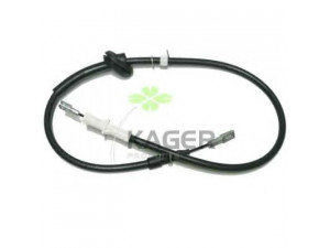 KAGER 19-6263 trosas, stovėjimo stabdys 
 Stabdžių sistema -> Valdymo svirtys/trosai
2304200485