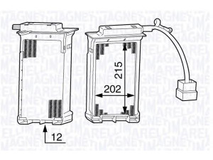 MAGNETI MARELLI 350218342000 šilumokaitis, salono šildymas 
 Šildymas / vėdinimas -> Šilumokaitis
27186-00QAA, 44 15 545, 93181457