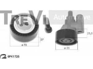 TREVI AUTOMOTIVE KA1028 V formos rumbuotas diržas, komplektas 
 Techninės priežiūros dalys -> Techninės priežiūros intervalai