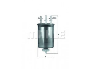 KNECHT KL 505 kuro filtras 
 Techninės priežiūros dalys -> Papildomas remontas
2240008020, 6650921001, 6650921001DF