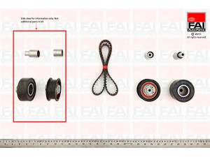 FAI AutoParts TBK416 paskirstymo diržo komplektas 
 Techninės priežiūros dalys -> Papildomas remontas