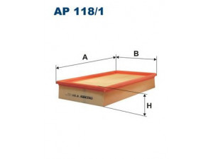 FILTRON AP118/1 oro filtras 
 Filtrai -> Oro filtras
6040940504, 6040940604, 6040942004