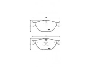 BREMBO P 06 076 stabdžių trinkelių rinkinys, diskinis stabdys 
 Techninės priežiūros dalys -> Papildomas remontas
34116775322, 34116793021, 34116851269