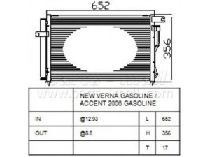 PARTS-MALL PXNCA-090 kondensatorius, oro kondicionierius 
 Oro kondicionavimas -> Kondensatorius
976061E000