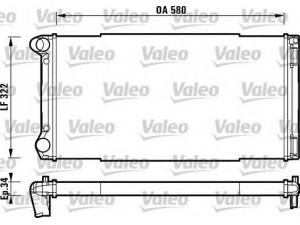 VALEO 732913 radiatorius, variklio aušinimas 
 Aušinimo sistema -> Radiatorius/alyvos aušintuvas -> Radiatorius/dalys
46524619, 46546944, 46776301, 46778155