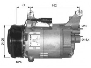 NRF 32409G kompresorius, oro kondicionierius 
 Oro kondicionavimas -> Kompresorius/dalys
1171310, 64521171310, 64526918122